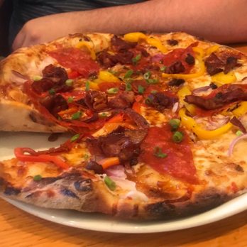 California Pizza Kitchen - My friend's pizza (I don't remember what he ordered) - Pizza Near Me - Virginia Beach, Virginia