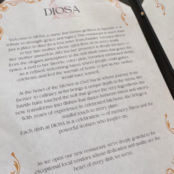 Diosa - The history of Diosa - Salad Near Me - Pinole, California