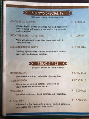 Menu photo 2 Benny's Sport Bar Primo Tapia, BCN