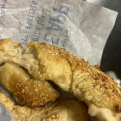 Auntie Anne's - Half-baked pretzel
