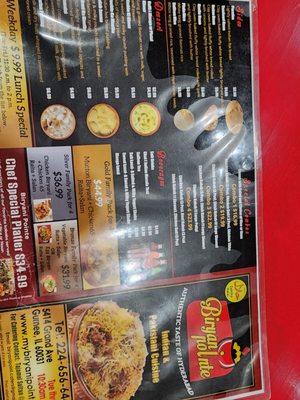 Menu photo 3 Biryani Pointe - Gurnee Gurnee, IL Menu photo 3 Biryani Pointe - Gurnee Gurnee, IL