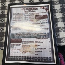 Rachel's Restaurant - Menu