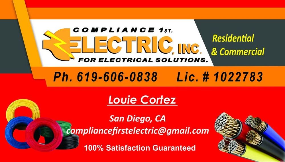 Slide of Compliance 1st Electric