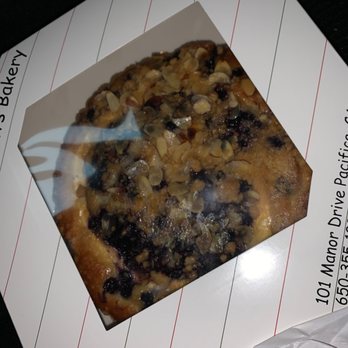 Mazzetti's Bakery - Blueberry Coffee Cake - Bakeries Near Me - Pacifica, California