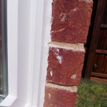 Renewal by Andersen - poor caulking - Windows Installation Near Me - Carrollton, Texas Renewal by Andersen - poor caulking - Windows Installation Near Me - Carrollton, Texas