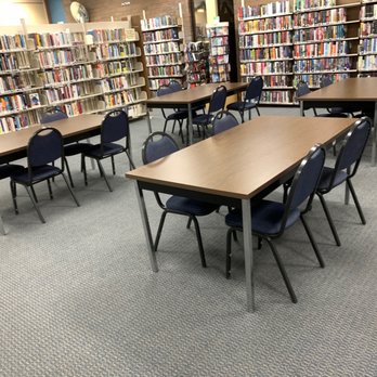 Howard M. Rowe Library - Seating area between adult nonfiction and fiction area - Libraries Near Me - San Bernardino, California Howard M. Rowe Library - Seating area between adult nonfiction and fiction area - Libraries Near Me - San Bernardino, California