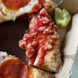 Papa Johns Pizza - Raw Dough and unmelted cheese