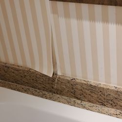 Bally's Shreveport Casino & Hotel - Tub wallpaper peeling off