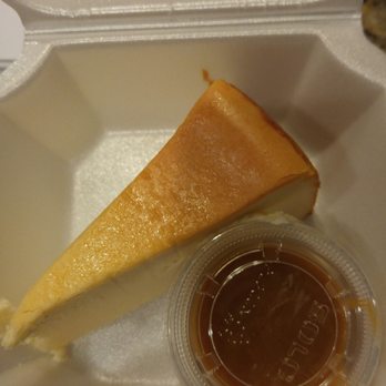 Outback Steakhouse - Cheesecake with caramel topping (part of the 4-course meal special). Had to take it to-go. Was too full! - Steakhouses Near Me - Gonzales, Louisiana Outback Steakhouse - Cheesecake with caramel topping (part of the 4-course meal special). Had to take it to-go. Was too full! - Steakhouses Near Me - Gonzales, Louisiana