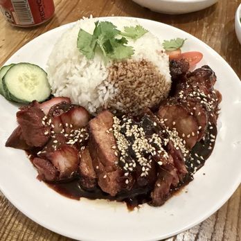 Uncle Ray's - Char Siu Rice - Singaporean Near Me - New York, New York Uncle Ray's - Char Siu Rice - Singaporean Near Me - New York, New York
