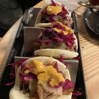 Rocking Horse Bar & Grill - Pork belly buns - Burgers Near Me - Vernon, Connecticut Rocking Horse Bar & Grill - Pork belly buns - Burgers Near Me - Vernon, Connecticut