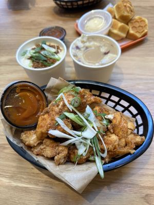 Honey Butter Fried Chicken by null