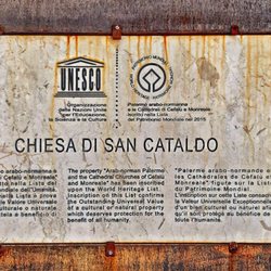 Chiesa di San cataldo - Typenschild (11/2019)