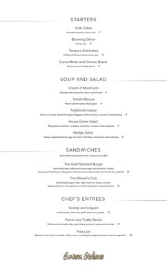 Menu photo 5 Seven Sisters Tuolumne, CA