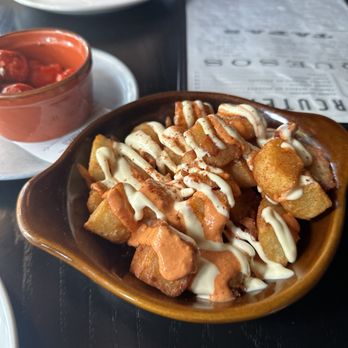 The Iberian Pig - Patatas Bravas - Spanish Near Me - Decatur, Georgia The Iberian Pig - Patatas Bravas - Spanish Near Me - Decatur, Georgia