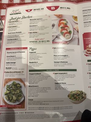 Menu photo 2 Buca di Beppo Italian Restaurant Celebration, FL