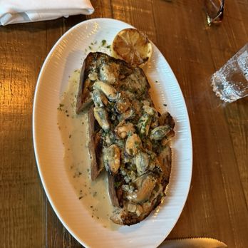 Herb & Sea - Mussel toast - Seafood Near Me - Encinitas, California Herb & Sea - Mussel toast - Seafood Near Me - Encinitas, California