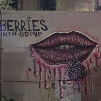 Berries In the Grove - Outdoor art - New American Near Me - Miami, Florida Berries In the Grove - Outdoor art - New American Near Me - Miami, Florida
