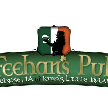 Feehan's Pub - irish pub sign - American Near Me - Melrose, Iowa Feehan's Pub - irish pub sign - American Near Me - Melrose, Iowa