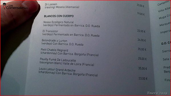 Menu photo 4 La Maruca Madrid, M Menu photo 4 La Maruca Madrid, M