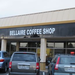 Exterior outside entrance of Bellaire Coffee Shop - Bellaire, Texas Exterior outside entrance of Bellaire Coffee Shop - Bellaire, Texas