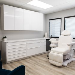 Solstice Med Spa - A bright, modern treatment room where we perform aesthetic and skin treatments.