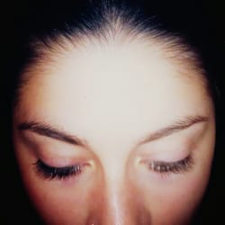 Doll The Lash Bar - One eye with...one eye without...eyelash extensions!