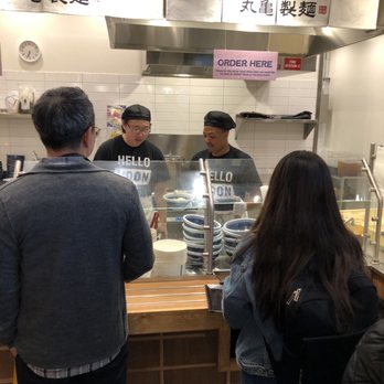 Marugame Udon - This station is really slow creating long lines. - Japanese Near Me - Berkeley, California