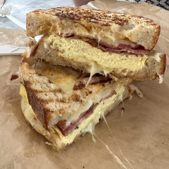 Born & Bread Nantucket - Egg, bacon and cheese sandwich with siracha aioli - Bakeries Near Me - Nantucket, Massachusetts Born & Bread Nantucket - Egg, bacon and cheese sandwich with siracha aioli - Bakeries Near Me - Nantucket, Massachusetts