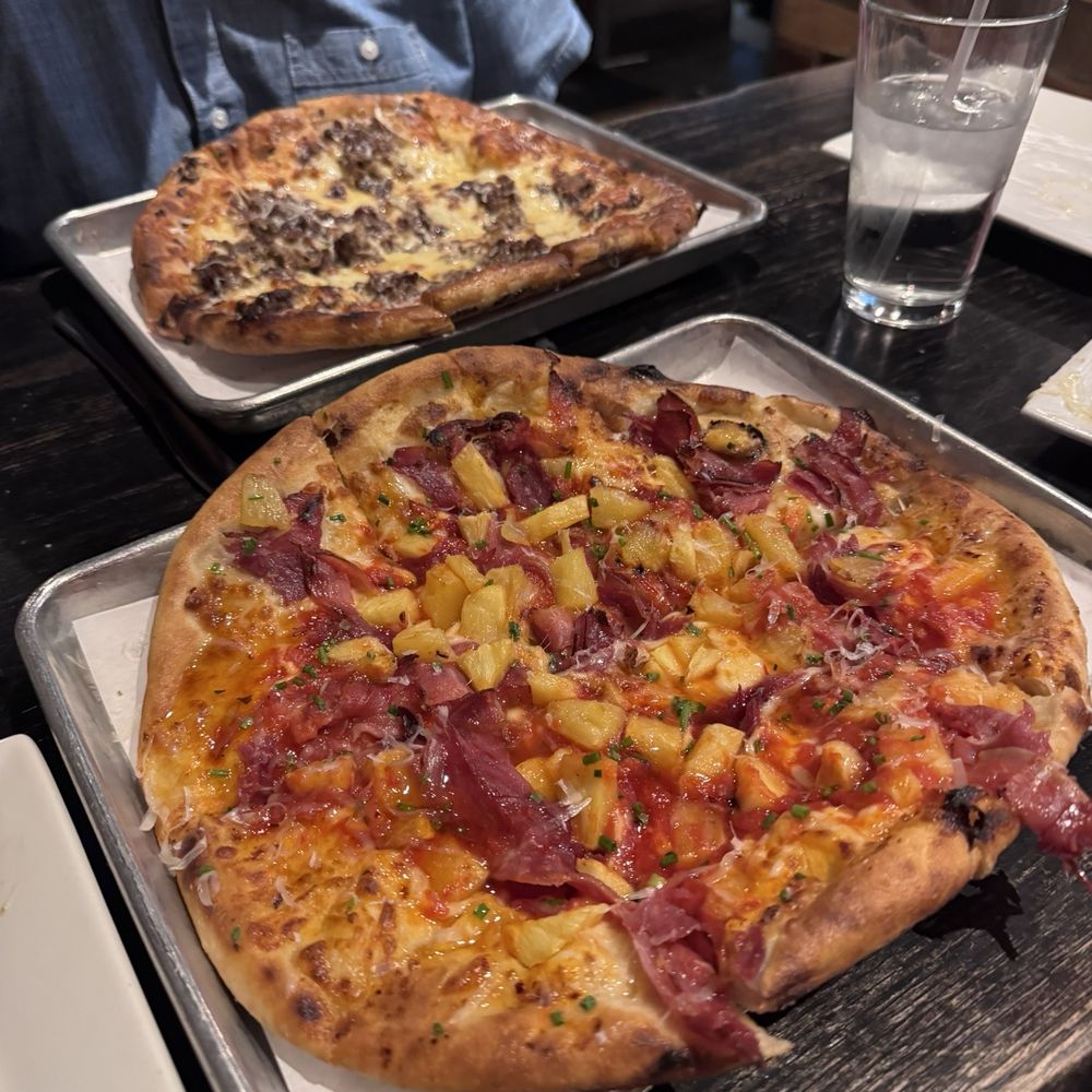 The Stillery - Hawaiian Pizza - New American Near Me - Nashville, Tennessee The Stillery - Hawaiian Pizza - New American Near Me - Nashville, Tennessee