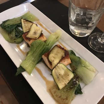 La Tere - Salmon with bok choy - Tapas/Small Plates Near Me - Barcelona, B