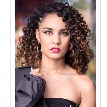 Jus'Marie - Wand curls and side braids - Hair Stylists Near Me - Henderson, Nevada