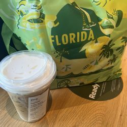 Starbucks - Vanilla Sweet Cream Cold Brew + Florida merch