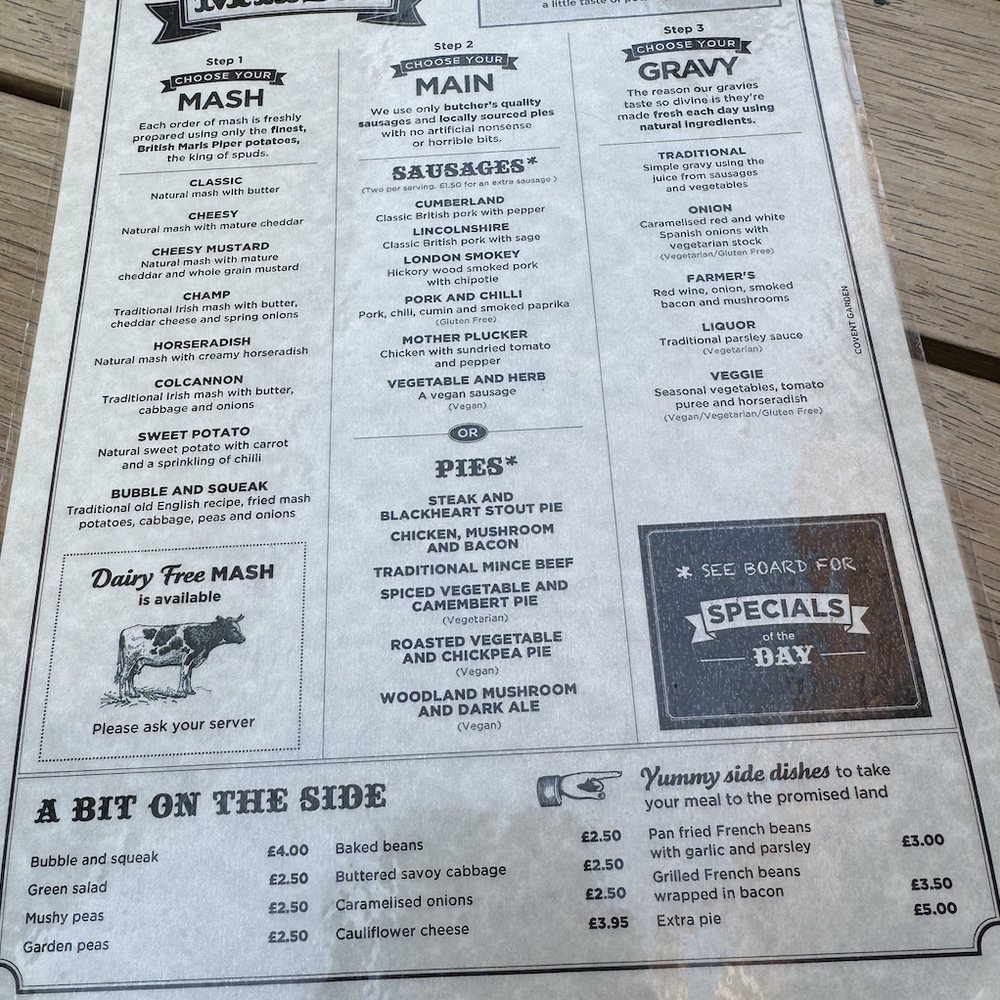 Mother Mash - Menu May 2024 - British Near Me - London, XGL Mother Mash - Menu May 2024 - British Near Me - London, XGL