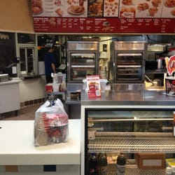 Clean cooking area and counter