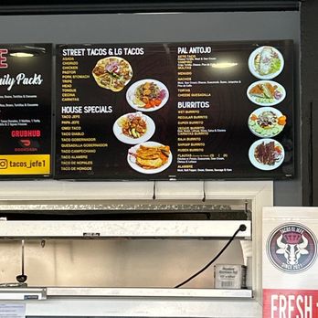 Tacos El Jefe - Menu - Tacos Near Me - stanton, California