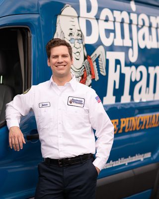 Benjamin Franklin Plumbing Logo