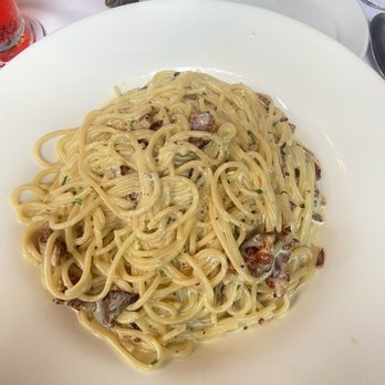 Villa Francesca - Spaghetti alla Carbonara - Italian Near Me - Boston, Massachusetts Villa Francesca - Spaghetti alla Carbonara - Italian Near Me - Boston, Massachusetts