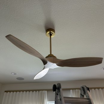 Watts Up Electric - New ceiling fan - Electricians Near Me - Englewood, Colorado Watts Up Electric - New ceiling fan - Electricians Near Me - Englewood, Colorado