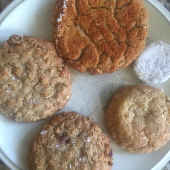Sister Pie - PB paprika on top, lime mint, fennel Snickerdoodle at 4 o'clock, and 2 golden oaties! - Desserts Near Me - Detroit, Michigan