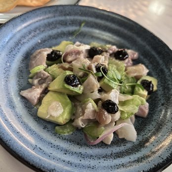 Plank Provisions - Whitefish Ceviche, fresh and good chips - Seafood Near Me - Austin, Texas Plank Provisions - Whitefish Ceviche, fresh and good chips - Seafood Near Me - Austin, Texas
