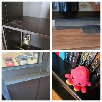 Eezy Cleaning - Dusted around objects or left undusted - Office Cleaning Near Me