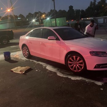 King's Custom Tint & Car Wrap - Last detail of the day, with our white wash. - Car Window Tinting Near Me - Spring Lake, North Carolina King's Custom Tint & Car Wrap - Last detail of the day, with our white wash. - Car Window Tinting Near Me - Spring Lake, North Carolina