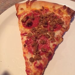 Terrace Gardens Restaurant - Pepperoni & Sausage Pizza Slice