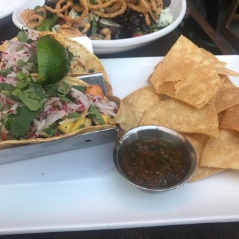 Eureka! - Blackened fish tacos - American Near Me - Carlsbad, California Eureka! - Blackened fish tacos - American Near Me - Carlsbad, California