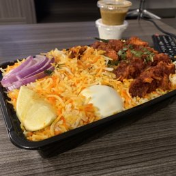 Boneless Chicken Biryani Family Feast Combo