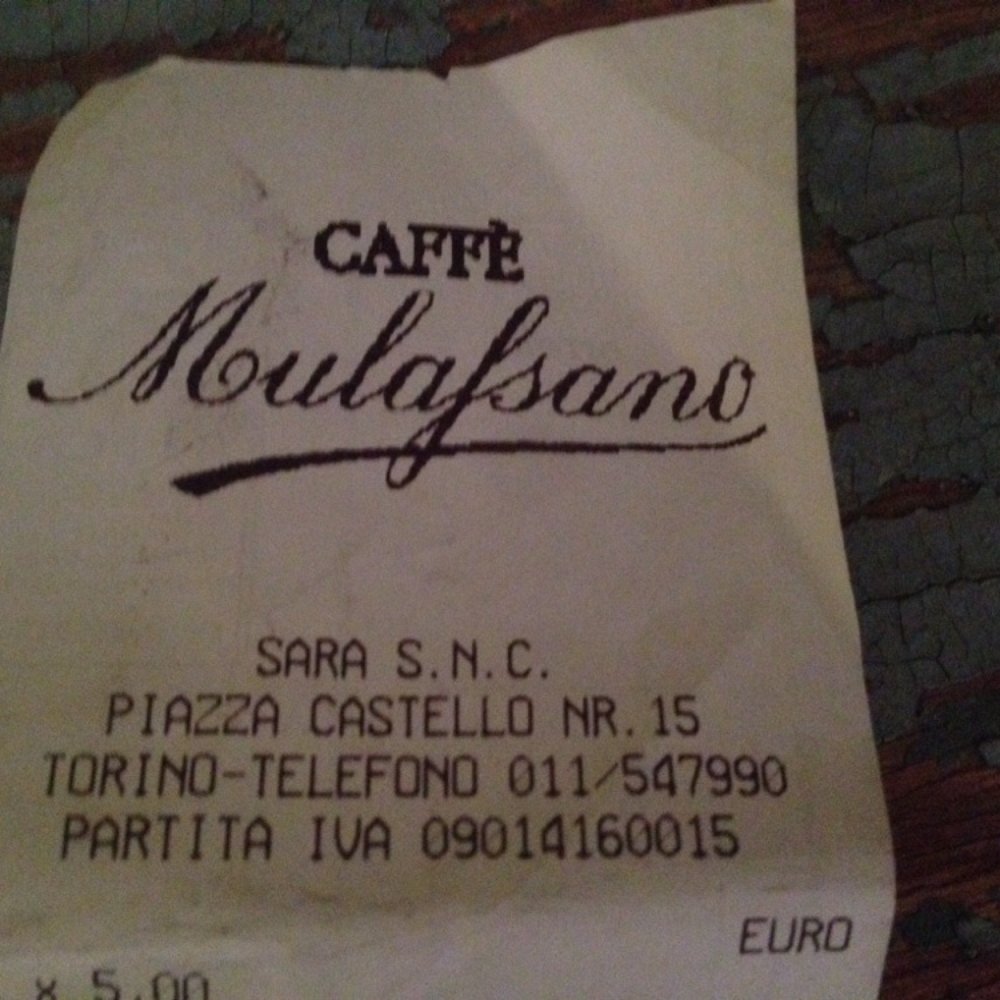 Caffè Mulassano - Note the name and address. It's different to Yelp. - Cafes Near Me - Torino, TO