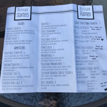 Artisan Ramen - Asian Fusion Near Me - Milwaukee, Wisconsin