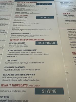 Menu photo 1 Mission on the Bay Swampscott, MA