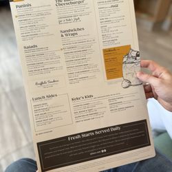 Keke's Breakfast Cafe - Menu